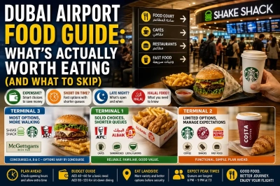 Dubai Airport Food Guide: What's Actually Worth Eating (And What to Skip)