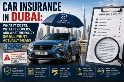Car Insurance in Dubai: What It Costs, What It Covers, and What the Policy Small Print Actually Means