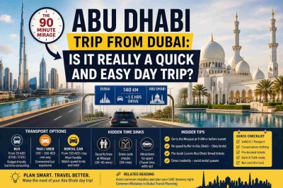 Abu Dhabi Trip from Dubai: Is It Really a Quick and Easy Day Trip?