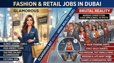Fashion & Retail Jobs in Dubai: Glamorous but Brutal Hiring Reality